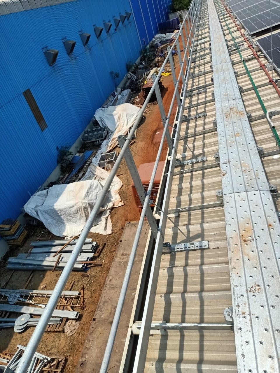 Horizontal Walkway & Handrail